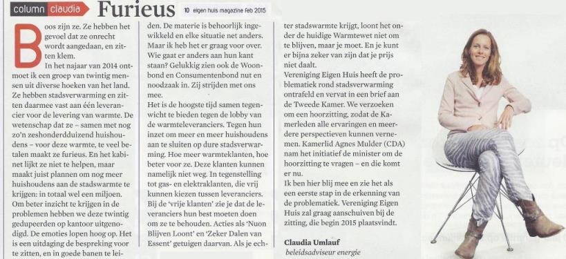 Eigen Huis Magazine feb. 2015